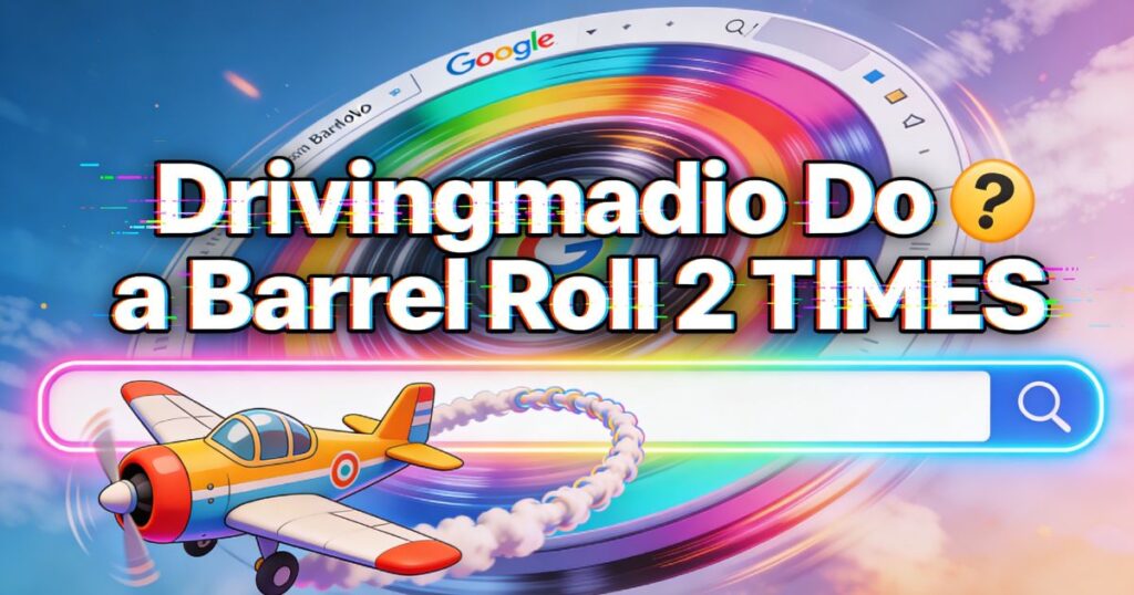 drivingmadio do a barrel roll 2 times